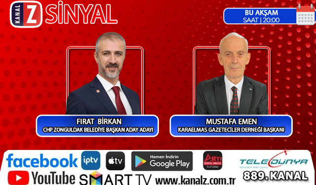 Sinyal 6 Aralık çarşamba akşamı KANAL Z ekranlarında