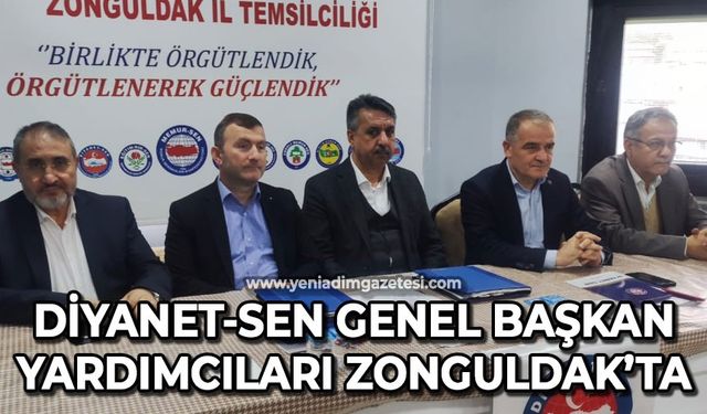 Diyanet-Sen Genel Başkan Yardımcıları Zonguldak'ta