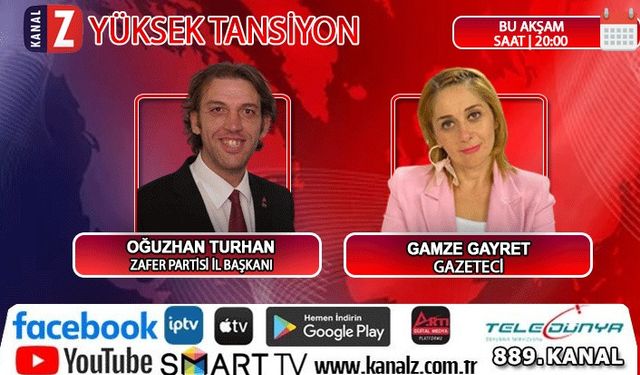 Yüksek Tansiyon bu akşam KANAL Z ekranlarında