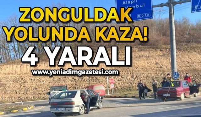 Ereğli-Zonguldak yolunda trafik kazası: Çok sayıda yaralı var