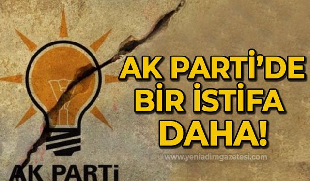 AK Parti'de bir istifa daha: İşte istifa nedeni!
