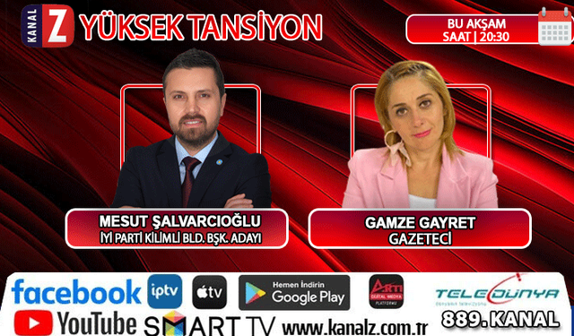 Yüksek Tansiyon bu akşam KANAL Z ekranlarında