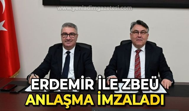 Erdemir ile ZBEÜ anlaşma imzaladı