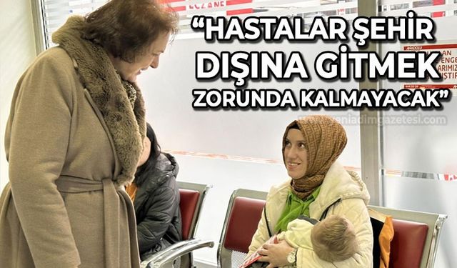 İlkay Özdemir Ereğli'nin sağlık sorunlarına değindi: Hastalar şehir dışına gitmek zorunda kalmayacak!