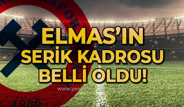 Zonguldak Kömürspor'un Serik Belediyespor maçı kadrosu belli oldu