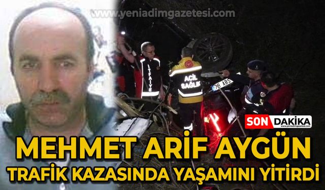 Mehmet Arif Aygün trafik kazasında hayatını kaybetti!