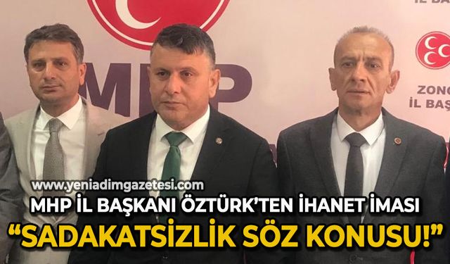 Mustafa Öztürk'ten "ihanet" iması: Liderimize sadakatsizlik söz konusu!