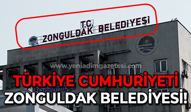 Zonguldak Belediyesi'nin isminde önemli değişiklik