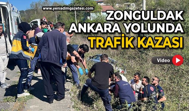 Zonguldak-Ankara yolunda trafik kazası: Çok sayıda yaralı var!