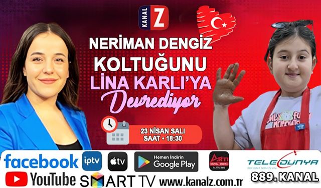 Neriman Dengiz koltuğunu Lina Karlı'ya devrediyor