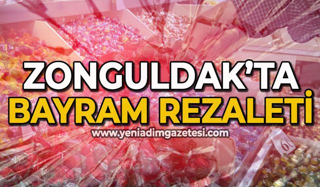 Zonguldak'ta bayram rezaleti: Şekerlerin içinden böcek çıktı!