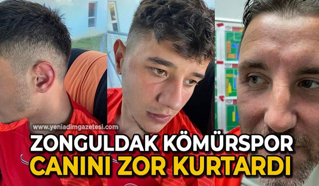 Zonguldak Kömürspor canını zor kurtardı