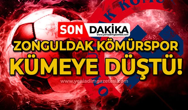 Zonguldak Kömürspor küme düştü!