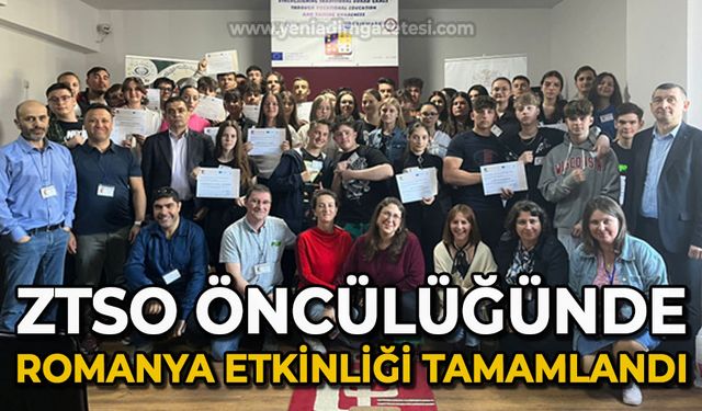 Zonguldak Ticaret ve Sanayi Odası öncülüğünde Romanya programı tamamlandı