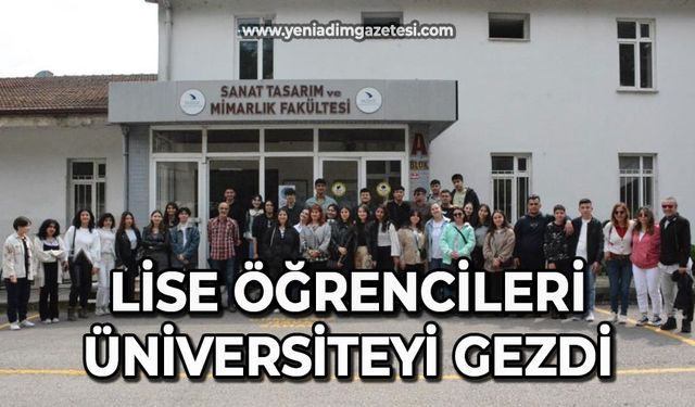 Zonguldaklı Lise öğrencileri Düzce Üniversitesi’ni gezdi