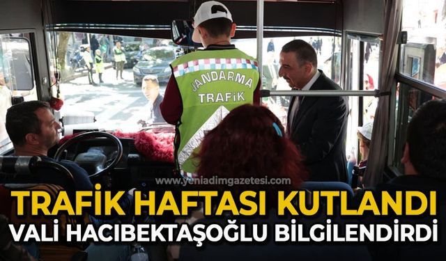 Trafik Haftası kutlandı: Vali Osman Hacıbektaşoğlu bilgilendirdi