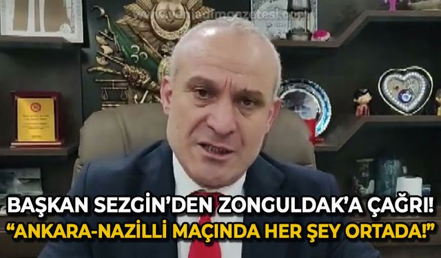 Burhan Sezgin şaibelerle dolu maçı yorumladı: Zonguldak'ın önde gelenleri ne gerekiyorsa yapmak