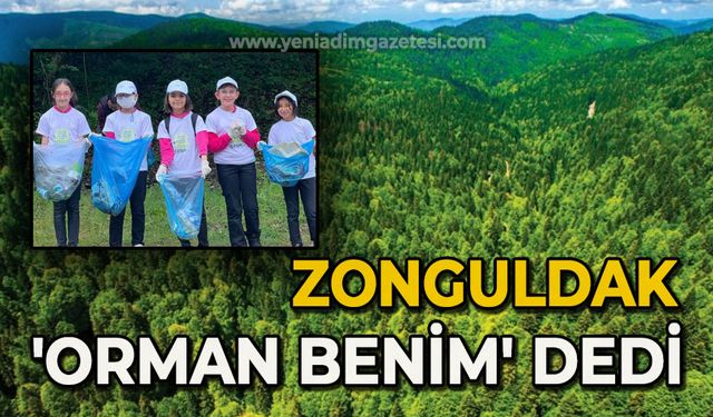 Zonguldak 'Orman benim' dedi