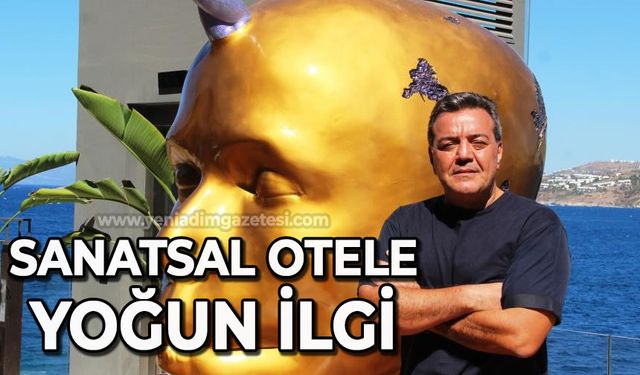 Türkiye'nin sanatsal oteline yoğun ilgi