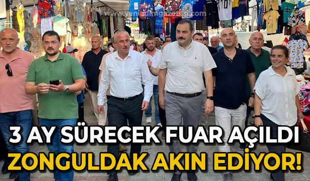 3 ay sürecek fuar açıldı: Zonguldak akın ediyor!