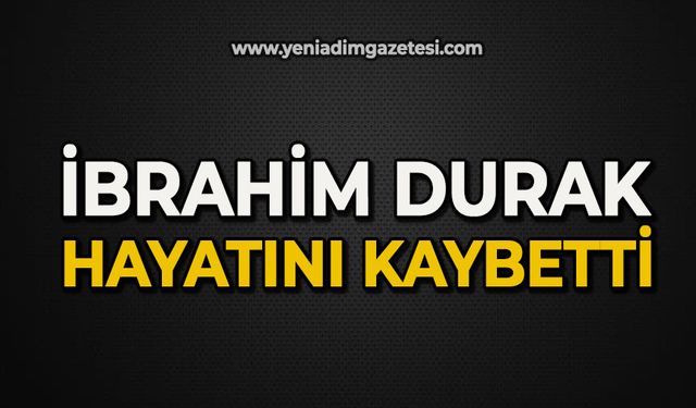 TTK müfettişlerinden İbrahim Durak hayatını kaybetti