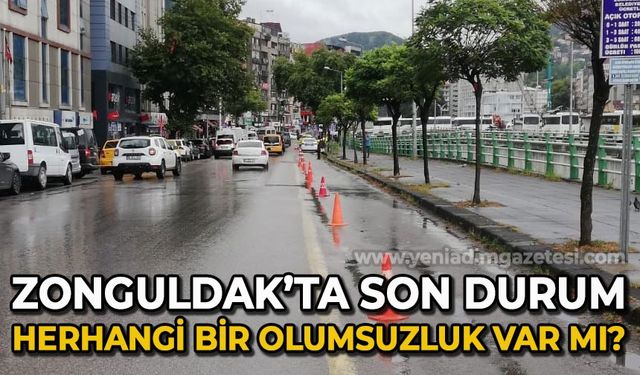 Zonguldak'ta son durum: Herhangi bir olumsuzluk var mı?