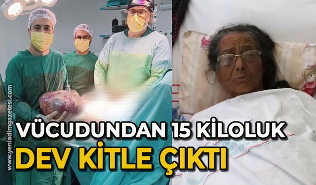 Ameliyattan korkup kaçtı, vücudundan 15 kiloluk dev kitle çıktı