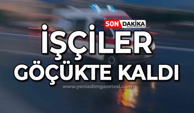 İşçiler göçükte kaldı: Çok sayıda yaralı var