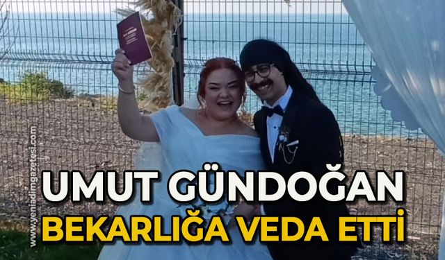 Umut Gündoğan bekarlığa veda etti