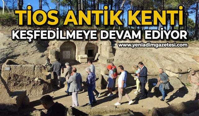 Tios Antik Kenti keşfediliyor