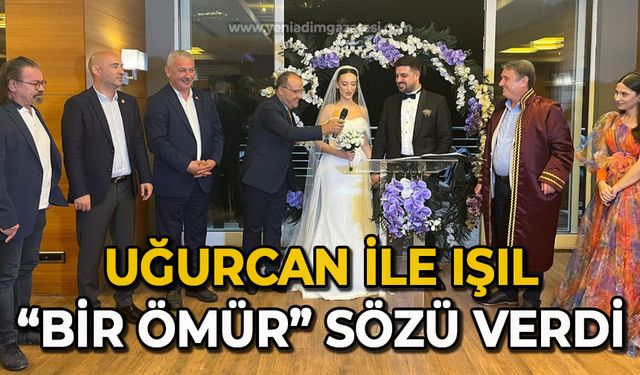 Uğurcan ile Işıl birbirine söz verdi: Bir ömür mutluluklar!