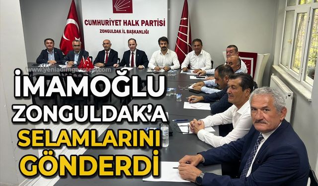 Ekrem İmamoğlu Zonguldak'a selamlarını gönderdi