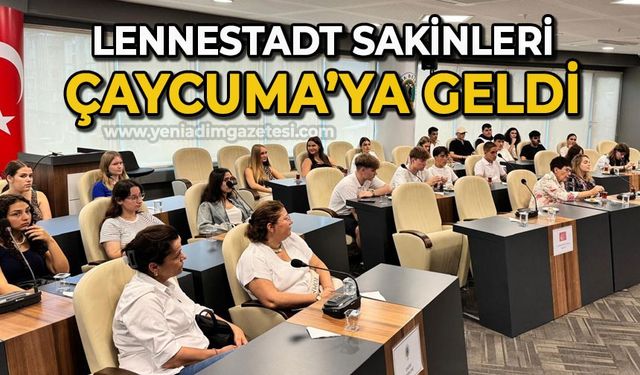 Lennestadt sakinleri Çaycuma'ya geldi