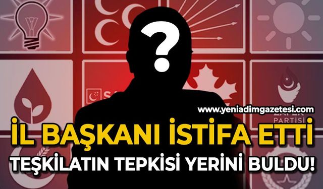 İl Başkanı istifa etti: Teşkilatın tepkisi yerini buldu!