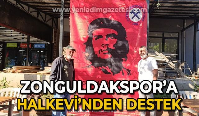 Zonguldakspor'a Halkevi'nden destek