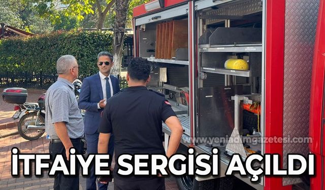 itfaiye sergisi açıldı