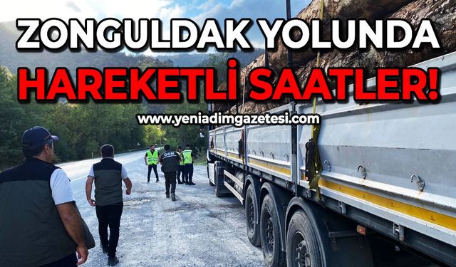 Zonguldak - Karabük yolunda sıkı denetim: Ekipler göz açtırmadı!