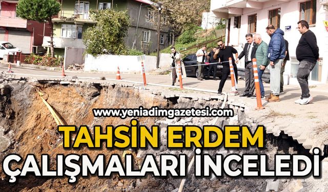 Tahsin Erdem çalışmaları inceledi