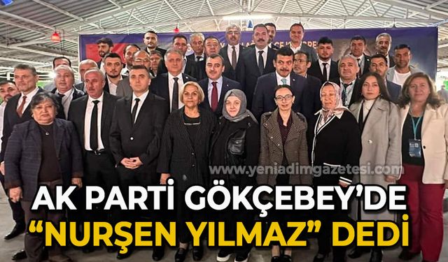 AK Parti Gökçebey'de "Nurşen Yılmaz" dedi