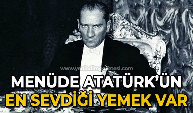 Zonguldaklılar Atatürk'ün en sevdiği yemeği yedi