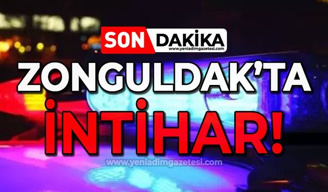 Zonguldak'ta intihar: Kendini astı