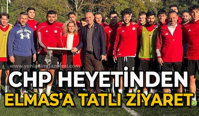 CHP heyetinden Zonguldakspor'a tatlı ziyaret