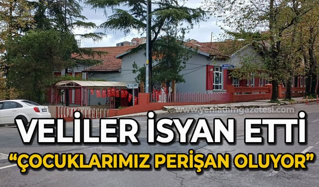 Veliler Yayla Ortaokulu'na isyan etti: Çocuklarımız perişan oluyor