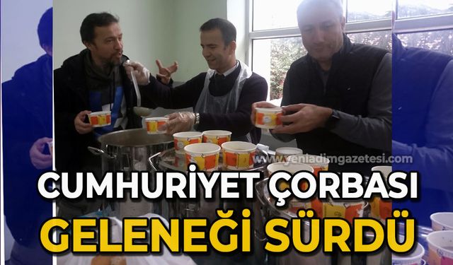 Cumhuriyet Çorbası geleneği sürdürüldü