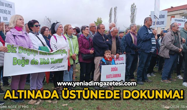 Altınada üstünede dokunma