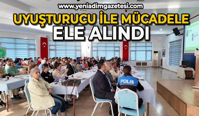 Uyuşturucu ile mücadele ele alındı