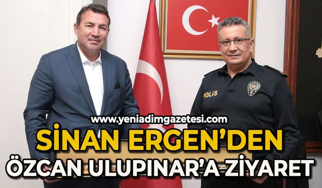 Sinan Ergen'den Özcan Ulupınar'a ziyaret