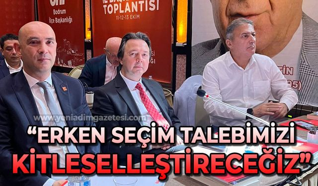 Devrim Dural: Erken seçim talebimizi kitleselleştireceğiz