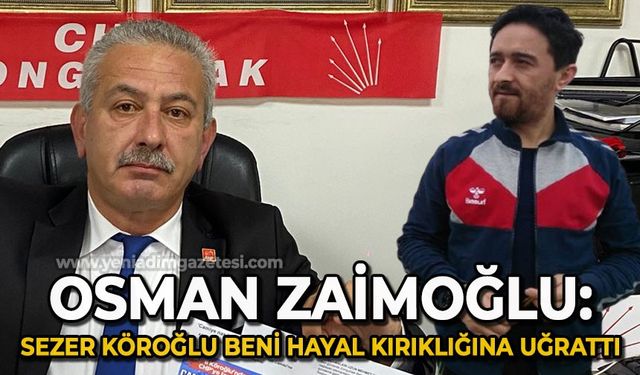 Osman Zaimoğlu sert çıktı: Sezer Köroğlu hayal kırıklığı yarattı !