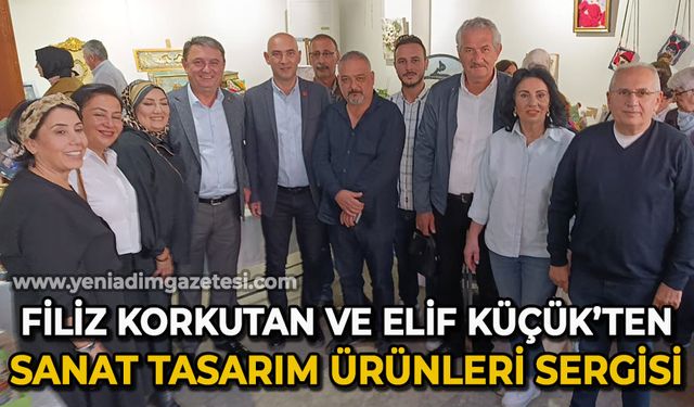 Filiz Korkutan ve Elif Küçük'ten sanat tasarım ürünleri sergisi